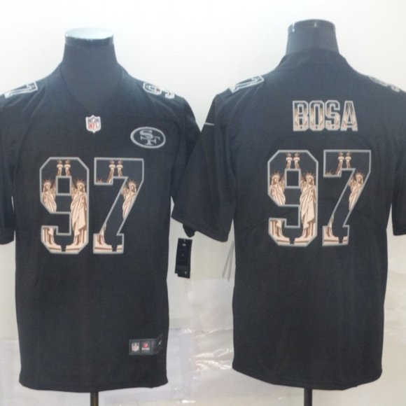 stitched nick bosa jersey